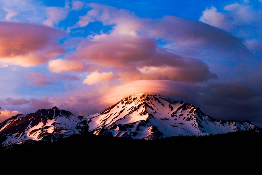 Mount Shasta, CA – Taken from Rooftop